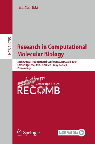 Cover image: Research in Computational Molecular Biology 9781071639887