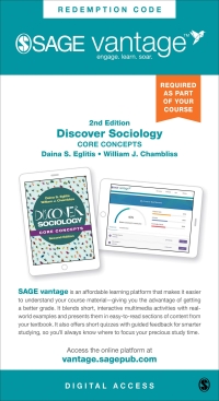 Titelbild: Sage Vantage: Discover Sociology: Core Concepts 2nd edition 9781071804049