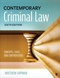 Cover image: Contemporary Criminal Law 6th edition 9781071812990