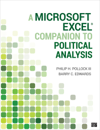 صورة الغلاف: A Microsoft Excel® Companion to Political Analysis 1st edition 9781071813355