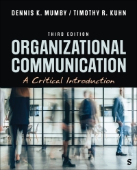 Cover image: Organizational Communication 3rd edition 9781071815779