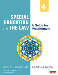 Imagen de portada: Special Education and the Law 4th edition 9781071818954