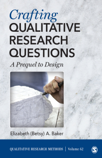 Imagen de portada: Crafting Qualitative Research Questions 1st edition 9781071819135