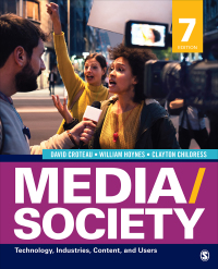 Cover image: Media/Society: Technology, Industries, Content, and Users 7th edition 9781071819357