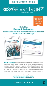 Cover image: Sage Vantage: Brain & Behavior: An Introduction to Behavioral Neuroscience 6th edition 9781071820407