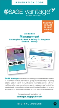 Cover image: Sage Vantage: Management 3rd edition 9781071821206