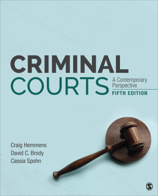 Cover image: Criminal Courts: A Contemporary Perspective 5th edition 9781071833896