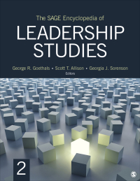 Imagen de portada: The SAGE Encyclopedia of Leadership Studies 1st edition 9781071840849
