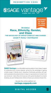 Titelbild: Sage Vantage: Race, Ethnicity, Gender, and Class: The Sociology of Group Conflict and Change 9th edition 9781071841143