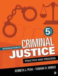 Imagen de portada: Introduction to Criminal Justice 5th edition 9781071848982