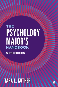 Cover image: The Psychology Major′s Handbook 6th edition 9781071852217
