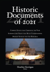 Immagine di copertina: Historic Documents of 2021 1st edition 9781071853382