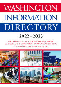 صورة الغلاف: Washington Information Directory 2022-2023 1st edition 9781071853443