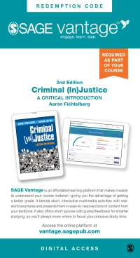 Cover image: Sage Vantage: Criminal (In)Justice: A Critical Introduction 2nd edition 9781071871195