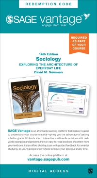 Cover image: Sage Vantage: Sociology: Exploring the Architecture of Everyday Life 14th edition 9781071849552