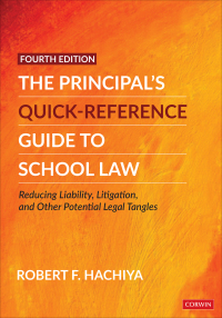 Titelbild: The Principal′s Quick-Reference Guide to School Law 4th edition 9781071827772