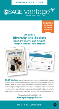 Cover image: Sage Vantage: Diversity and Society: Race, Ethnicity, and Gender 7th edition 9781071871744