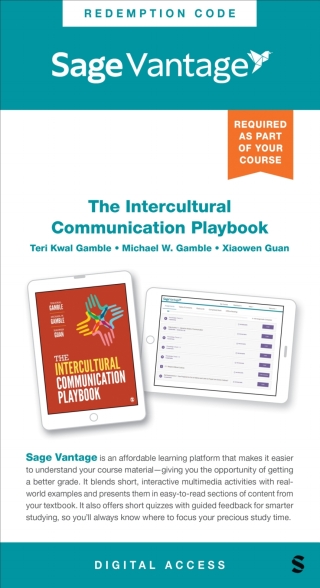 Imagen de portada: Sage Vantage: The Intercultural Communication Playbook 1st edition 9781071871881