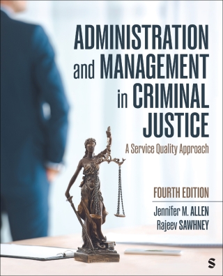 Cover image: Administration and Management in Criminal Justice 4th edition 9781071878170