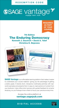 Cover image: Sage Vantage: The Enduring Democracy 7th edition 9781071890080