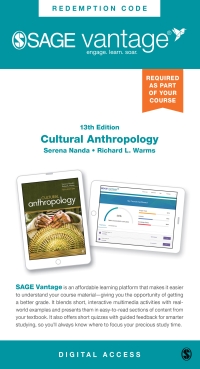 Cover image: Sage Vantage: Cultural Anthropology 13th edition 9781071890721