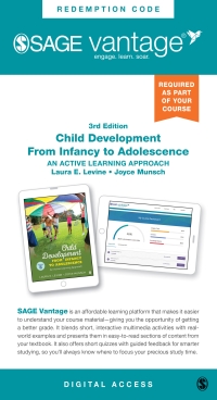 Omslagafbeelding: Sage Vantage: Child Development From Infancy to Adolescence: An Active Learning Approach 3rd edition 9781071891018