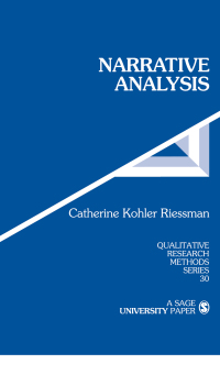 Cover image: Narrative Analysis 1st edition 9780803947542