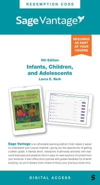 Imagen de portada: Sage Vantage: Infants, Children, and Adolescents 9th edition 9781071913062