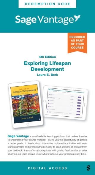 Cover image: Sage Vantage: Exploring Lifespan Development 4th edition 9781071913123