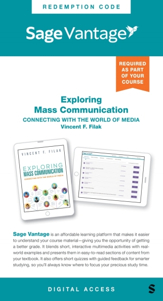 Cover image: Sage Vantage: Exploring Mass Communication: Connecting with the World of Media 1st edition 9781071914106