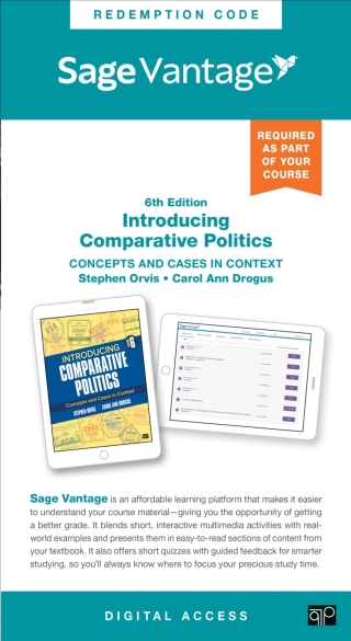 Cover image: Sage Vantage: Introducing Comparative Politics: Concepts and Cases in Context 6th edition 9781071914946