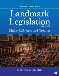 Immagine di copertina: Landmark Legislation 1774-2022 3rd edition 9781071920725