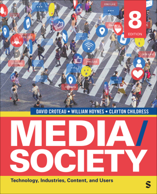 Cover image: Media/Society 8th edition 9781071922798