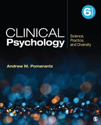 Cover image: Clinical Psychology: Science, Practice, and Diversity - International Student Edition 6th edition 9781071915615