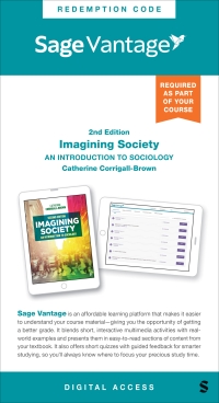 Cover image: Sage Vantage: Imagining Society: An Introduction to Sociology 2nd edition 9781071925546