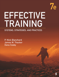 Cover image: Effective Training 7th edition 9781071927809