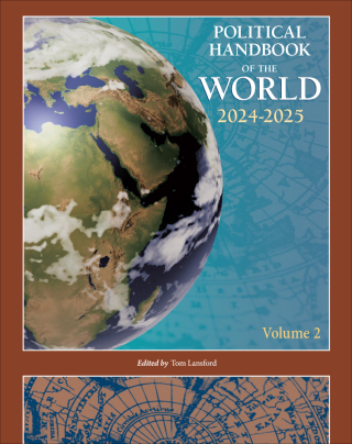 Cover image: Political Handbook of the World 2024-2025 1st edition 9781071931844