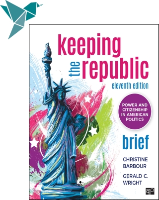 Cover image: Sage Vantage: Keeping the Republic: Power and Citizenship in American Politics - Brief Edition 11th edition 9781071956007