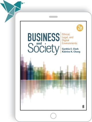 Cover image: Sage Vantage: Business and Society: Ethical, Legal, and Digital Environments 2nd edition 9781071956502