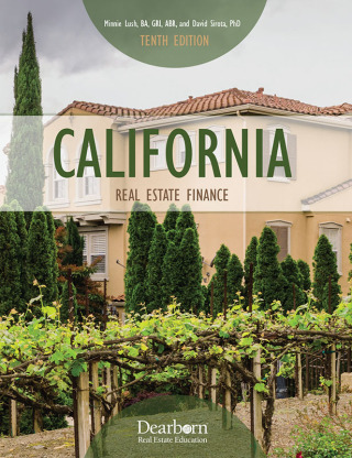 Cover image: California Real Estate Finance 10th edition 9781078807906