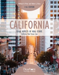 california legal aspects of real estate pivar & bruss 11th ed