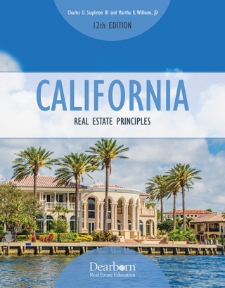 Cover image: California Real Estate Principles 12th edition 9781078830461