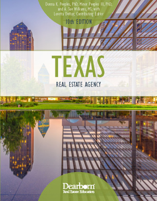 Cover image: Texas Real Estate Agency 10th edition 9781078843959