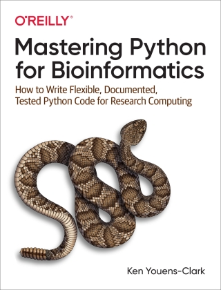 Omslagafbeelding: Mastering Python for Bioinformatics 1st edition 9781098100889
