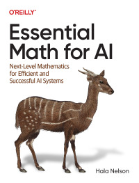 Omslagafbeelding: Essential Math for AI 1st edition 9781098107635