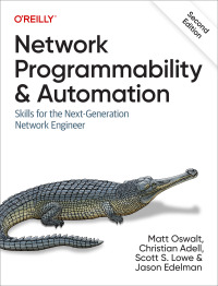 Cover image: Network Programmability and Automation 2nd edition 9781098110833