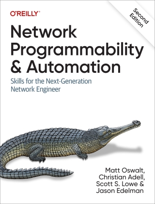 Imagen de portada: Network Programmability and Automation 2nd edition 9781098110833