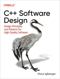 Cover image: C++ Software Design 1st edition 9781098113162