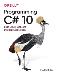 Imagen de portada: Programming C# 10 1st edition 9781098117818