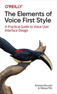 Imagen de portada: The Elements of Voice First Style 1st edition 9781098119591